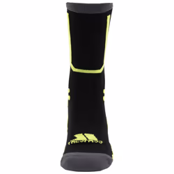 Trespass Unisex Cycling Compression Socks Dash - 3/6, Black