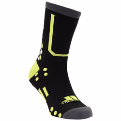 Trespass Unisex Cycling Compression Socks Dash - 7/11, Black