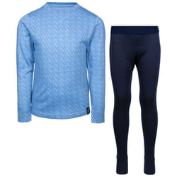 Trespass Unisex Kids Thermal Base Layer Set Alec - 11-12 Years, Cornflower