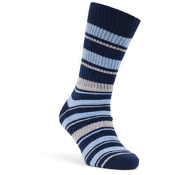 Trespass Unisex Mid-Length Sock Cushioned Austen - 3/6, Navy