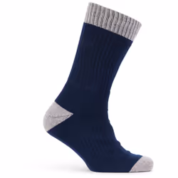 Trespass Unisex Mid-Length Sock Cushioned Austen - 3/6, Navy