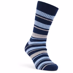 Trespass Unisex Mid-Length Sock Cushioned Austen - 7/11, Navy