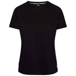 Trespass Womens Duoskin Sports Gym Top Claudette - 12, Black
