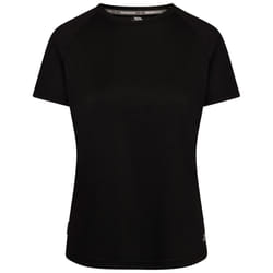 Trespass Womens Duoskin Sports Gym Top Claudette - 12, Black