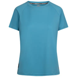 Trespass Womens Duoskin Sports Gym Top Claudette - 8, Blue Skies