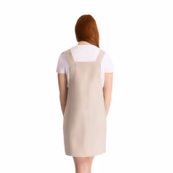 Trespass Womens Pinafore Dress Cotton - Twirl - 12, Oatmilk