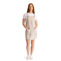 Trespass Womens Pinafore Dress Cotton - Twirl - 16, Oatmilk