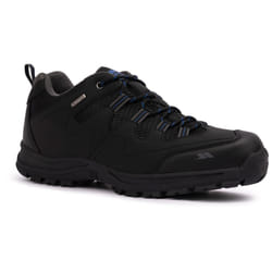 Trespass Mens Black Waterproof Boots Finley - 41, Black/Blue