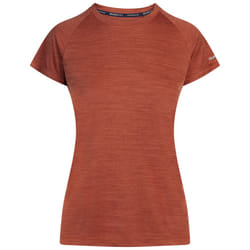 Trespass Womens Active Top Quick Dry - Vickland - 6, Burnt Sienna Marl