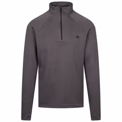 Trespass Mens Long Sleeve T-Shirt Valin - XXXL, Black Marl