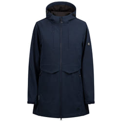 Trespass Womens Softshell Hooded Jacket Aylmer - 16, Navy Marl
