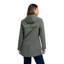 Trespass Womens Softshell Hooded Jacket - Aylmer - 16, Green Willow Marl