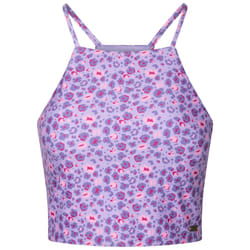Trespass Womens Bikini Crop Top - Harlow - 8, Gelsomino Print