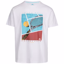 Trespass Mens Casual T-Shirt Short Sleeve Serland - M, White