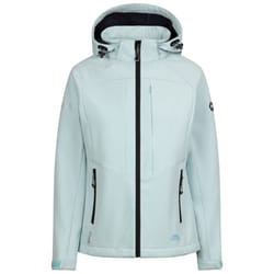 Trespass Womens Softshell Waterproof Jacket Fryatt - S, Seafoam Marl