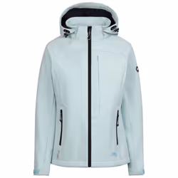 Trespass Womens Softshell Waterproof Jacket Fryatt - 2XS, Seafoam Marl