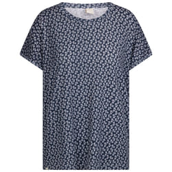 Trespass Womens Round Neck Casual T-Shirt Morgana - 16, Navy Print