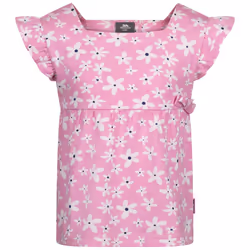 Trespass Girls Printed Top - Damia - 5 years to 6 years, Sweetpink