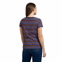 Trespass Womens Round Neck Casual Top - Michaela - 12, Navy Multi Stripe