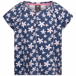 Trespass Girls Printed Top - Josey - 5 years to 6 years, Bluetone