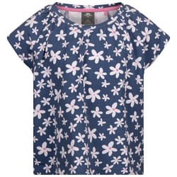 Trespass Girls Printed Top - Josey - 5 years to 6 years, Bluetone