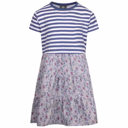 Trespass Girls Casual Dress - Gaiya - 9 years to 10 years, Grey Skies