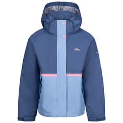 Trespass Girls Waterproof Jacket TP50 - Allora - 2 years to 3 years, Bluetone