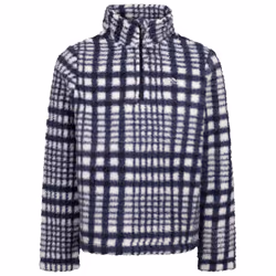 Trespass Kids Half Zip Fleece Top AT200 Booker - 9-10 Years, Navy