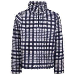 Trespass Kids Half Zip Fleece Top AT200 Booker - 9-10 Years, Navy