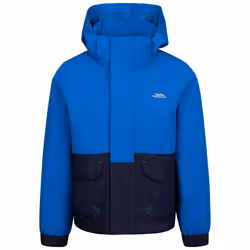 Trespass Boys Waterproof Windproof Jacket Zeppe - 7-8 Years, Blue