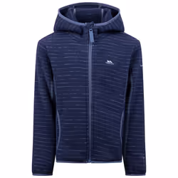 Trespass Kids Hooded Fleece Full Zip Top Durness - 7-8 Years, Colour