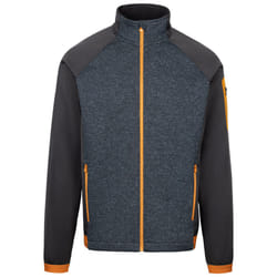 Trespass Mens Full Zip Fleece AT300 Foxearth - M, Navy Marl