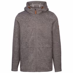 Trespass Mens Full Zip Hoodie Faddiley - M, Grey Marl
