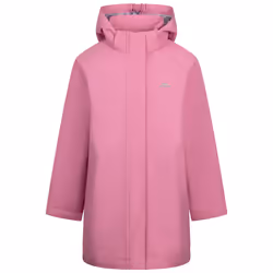 Trespass Girls Waterproof Jacket Maydew - 9-10 Years, Sweetpink
