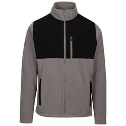 Trespass Mens Zip Fleece Airtrap AT100 Falkenham - L, Storm Grey
