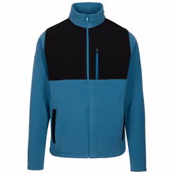 Trespass Mens Zip Fleece Airtrap AT100 Falkenham - S, Bondi Blue