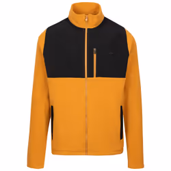 Trespass Mens Zip Fleece Airtrap AT100 Falkenham - S, Ginger