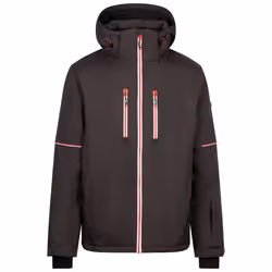 Trespass Mens Padded Jacket With Hood Joseph - L, Dark Grey
