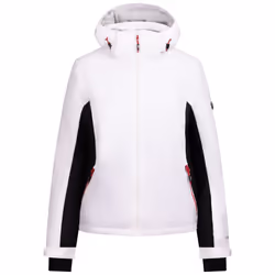 Trespass Womens Padded Ski Jacket with Hood Doris - 18, White