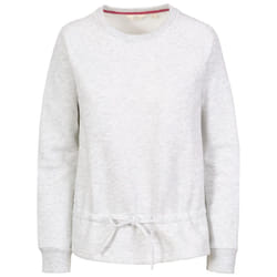 Trespass Womens Jumper Round Neck Gretta - 12, Pale Grey Marl