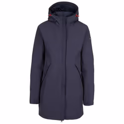Trespass Womens Waterproof Jacket Overcast - 14, Navy