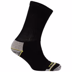 Trespass Unisex Walking Socks Mid Length Conner - 3/6, Black / Grey