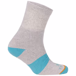 Trespass Womens 5 Pack Walking Socks - Wendall - 3/6, Indigo Tone / Heather Grey / Pink Haze