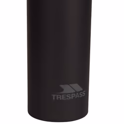Trespass Drinking Bottle 1L Stainless Steel Slurp - EACH, Matt Black