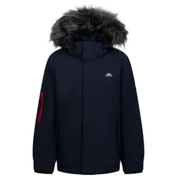 Trespass Boys Winter Kid Waterproof Jacket Braddan - 9-10 Years, Navy