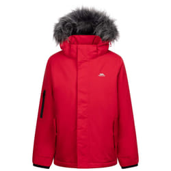 Trespass Boys Winter Kid Waterproof Jacket Braddan - 5-6 Years, Red