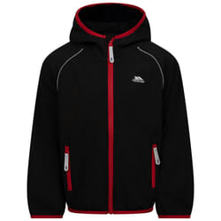 Trespass Kids Softshell Jacket Lightweight Belmoon - 7/8 years, Black