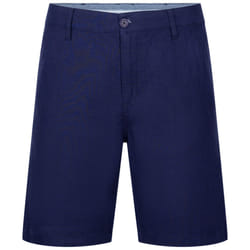 Trespass Mens Casual Linen Blend Shorts Leam - L, Navy