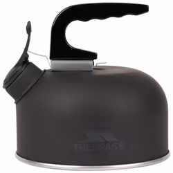 Trespass Lightweight 1L Whistling Kettle - Boil - EACH, Matt Black