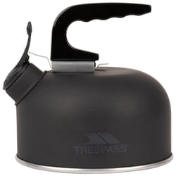 Trespass Lightweight 1L Whistling Kettle - Boil - EACH, Matt Black